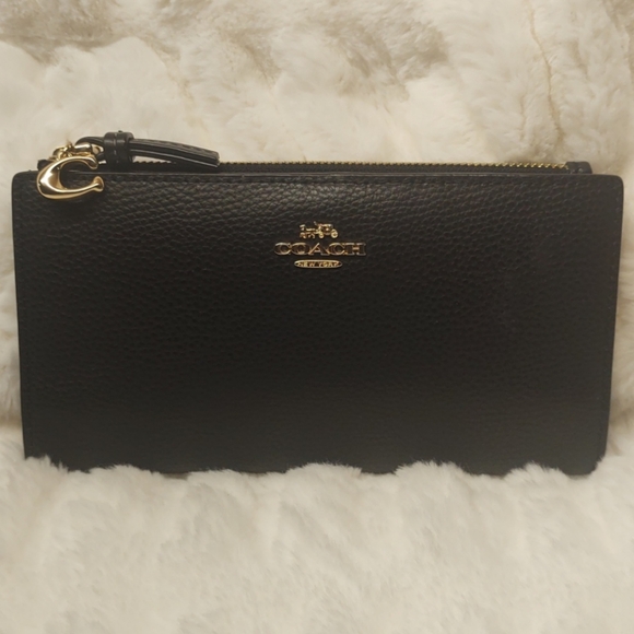 Coach Handbags - SOLD Coach Long Bifold Snap Charm Wallet Limited Edition
